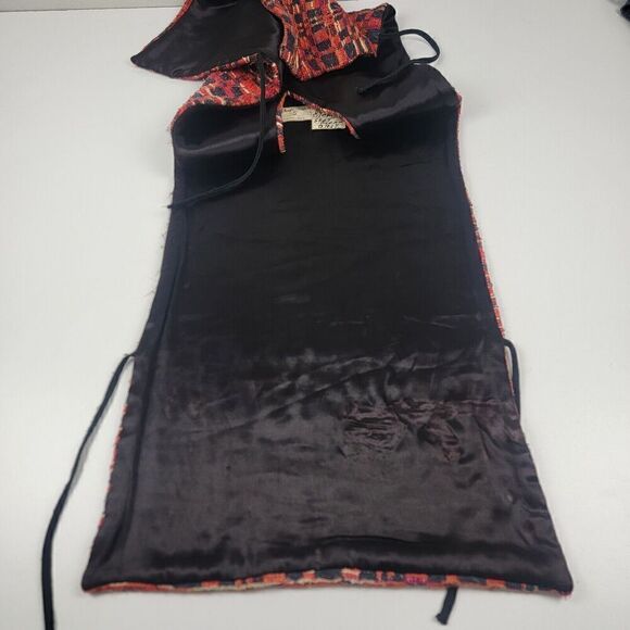 Vintage Disney Magic Kingdom 80's Cast Costume Uniform Red Rare Vneck Small Vtg - Picture 9 of 10